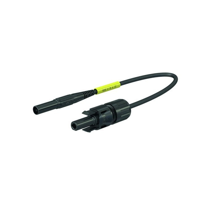 Stäubli PV-AMLB4/150 testsnoer zwart