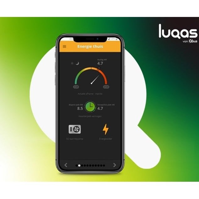 Qbus Controller voor 10 Qbus modules (uitbreidbaar) incl. voeding en Qbuscloud - Ecowatts.be