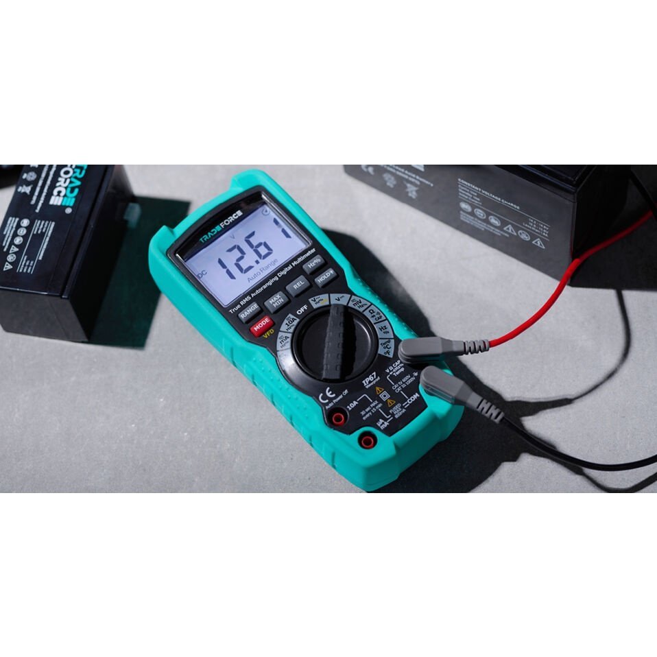 Tradeforce Digitale RMS multimeter tot 1000V AC/DC 10A - Ecowatts.be