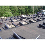 Ubbink Console FRS60 met bevestigingsmateriaal voor plat dak - Ecowatts.be