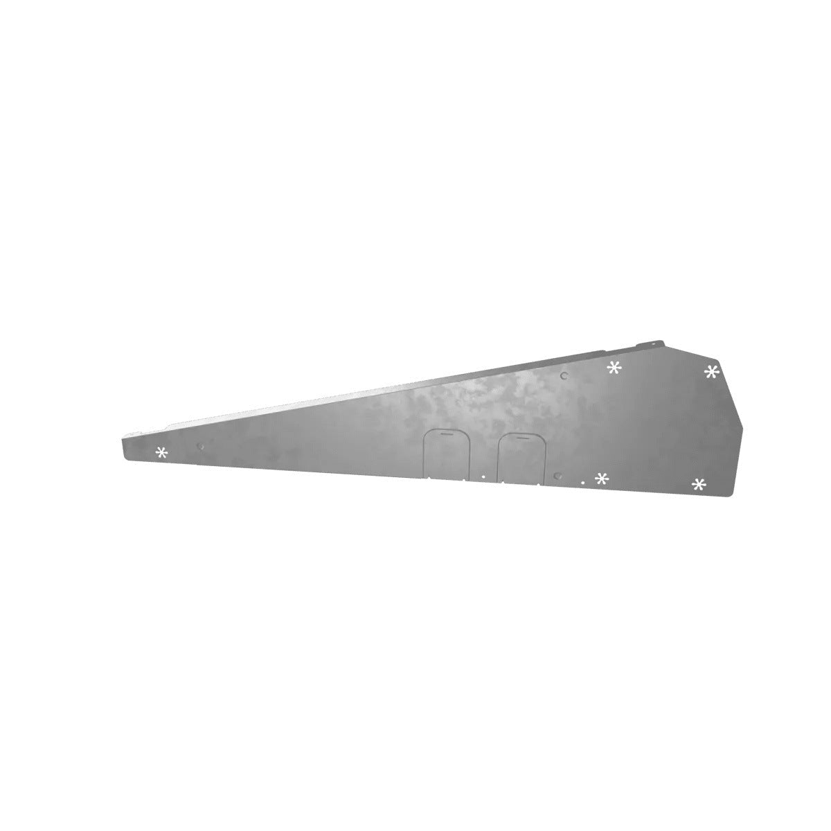 Esdec FlatFix Fusion Winddeflector rechts (basisprofiel 1030mm – 1077mm) - Ecowatts.be