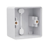 Niko Hydro opbouwdoos 1 functie met 2x1 soepele ingang grijs - Ecowatts.be