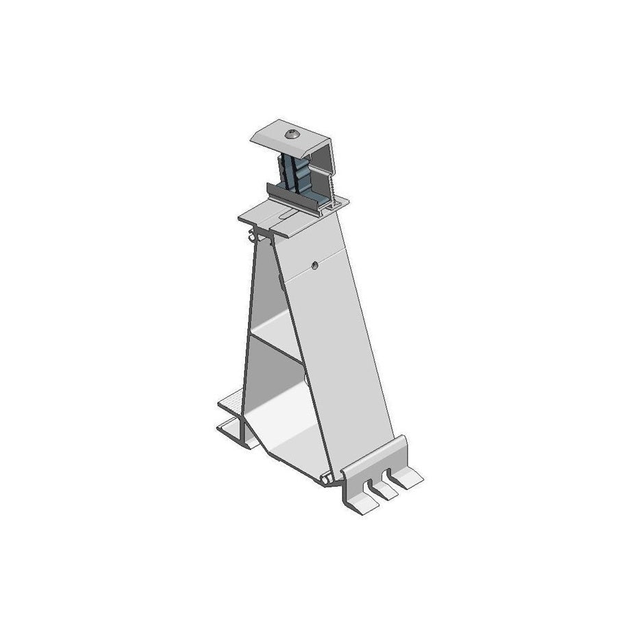 ValkPro+ Aluminium Achtervoet L10° Zijkant