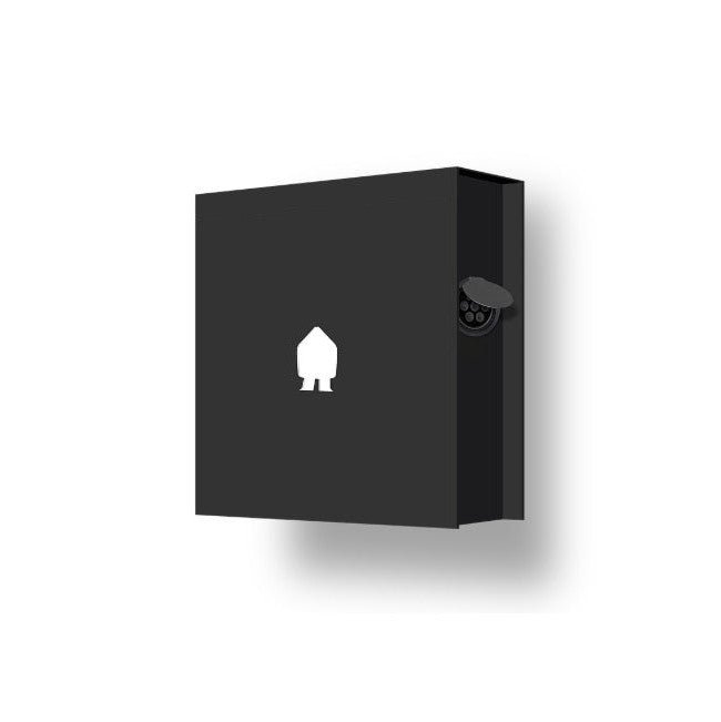 Smappee EV Wall 22kW socket - zwart