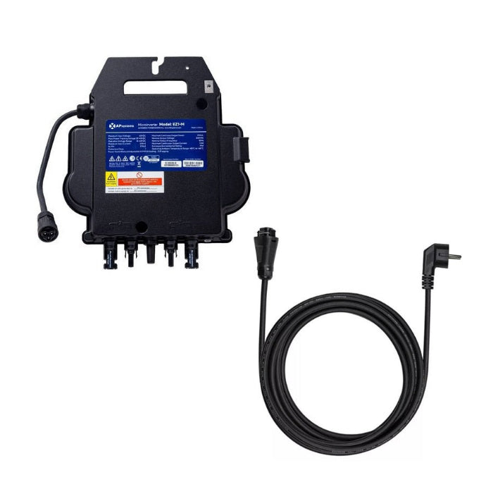 APsystems EZ1-M-EU Plug and Play Micro-Omvormer incl. kabel 5m