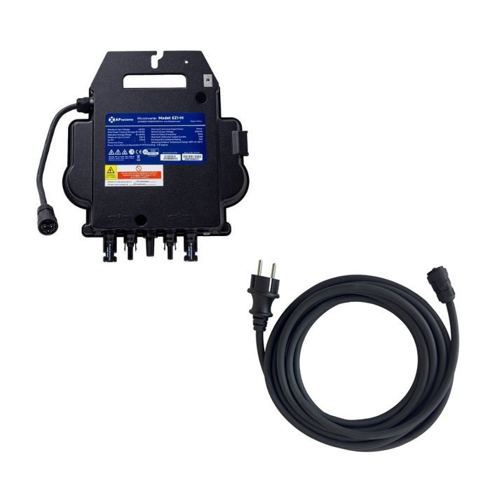 APsystems EZ1-M-EU Plug and Play Micro-Omvormer incl. kabel 5m