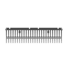 Van der Valk BirdBlocker H=125mm 60 x 0,5m incl. 250 clips