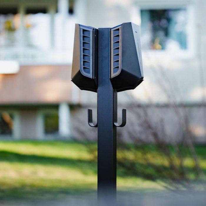 Easee Base 2 - way montagepaal - Ecowatts.be