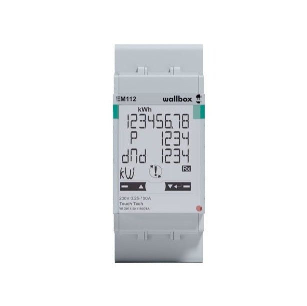 EM112 - Wallbox Meter 1 - fase 100A - Ecowatts.be