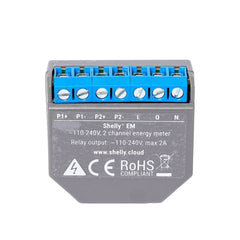 Shelly Em Energiemeter WiFi - klem 50A