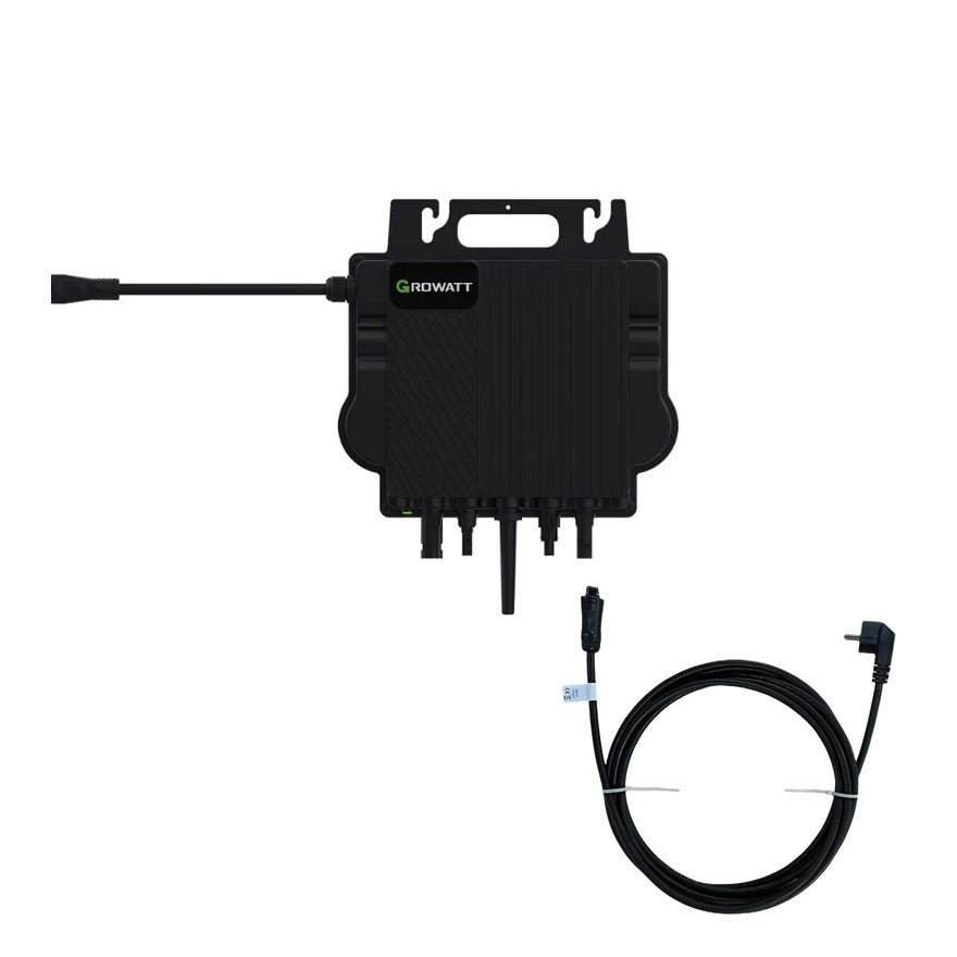 Growatt NEO 800M-X (WF) Plug and Play Micro-Inverter incl. plug 5m ...