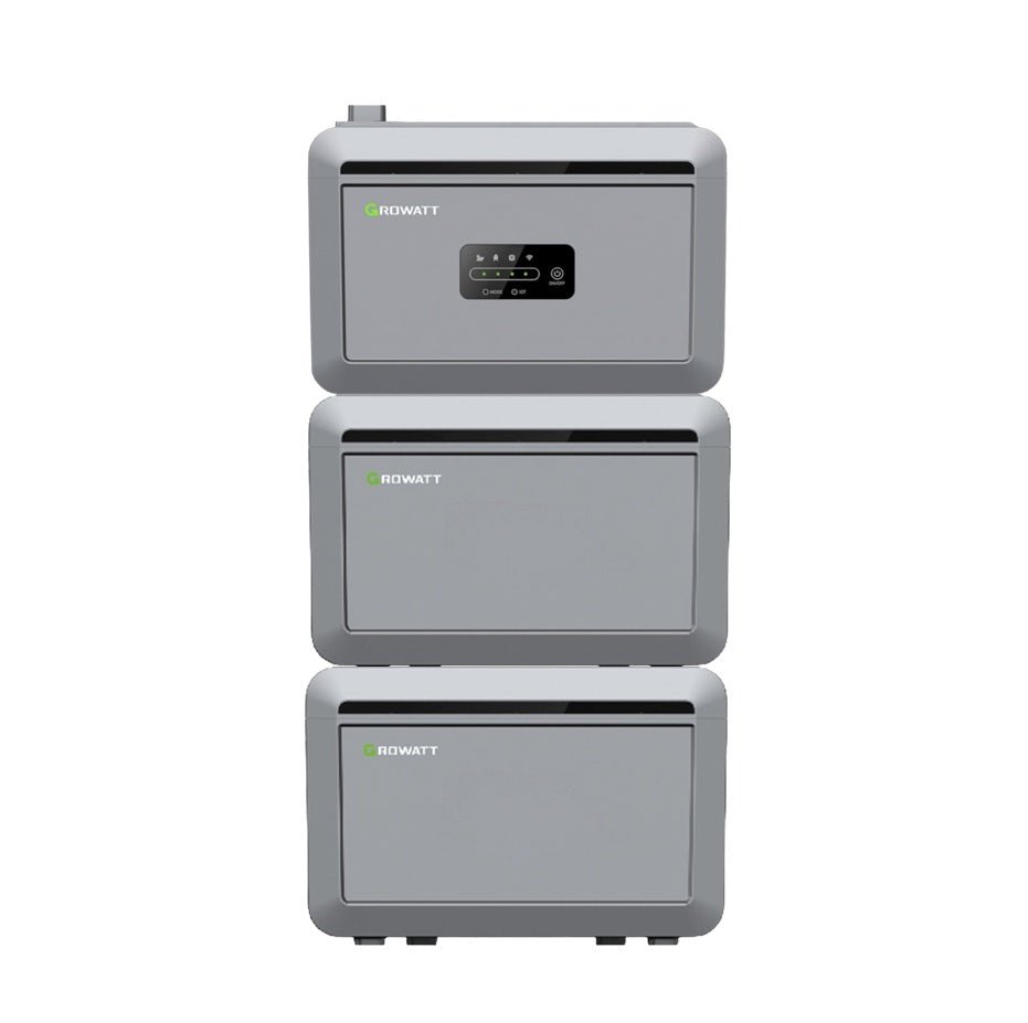Growatt NEXA 2000 Batterij + 2 Uitbreidingsbatterijen = 6kWh - Ecowatts.be