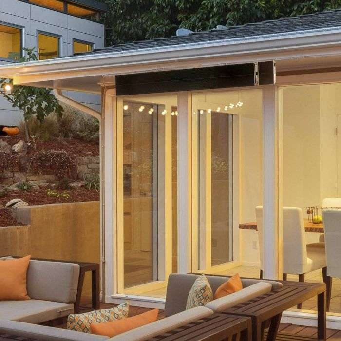 Herschel Summit R 2600W Black met afstandsbediening - Ecowatts.be