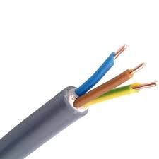 Installatiekabel XVB 3G6mm² Cca grijs - per meter - Ecowatts.be