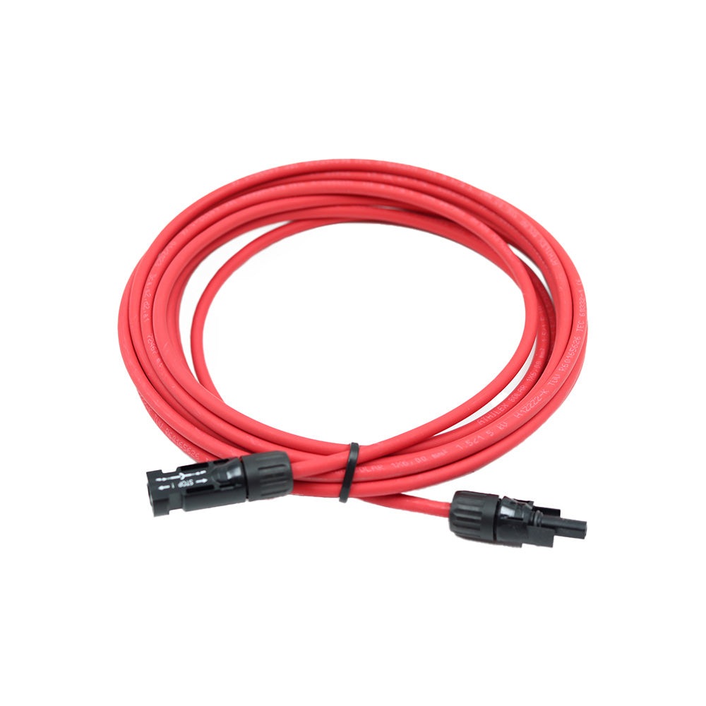 Solar verlengkabel 2 meter MC4 EVO 6mm² - rood