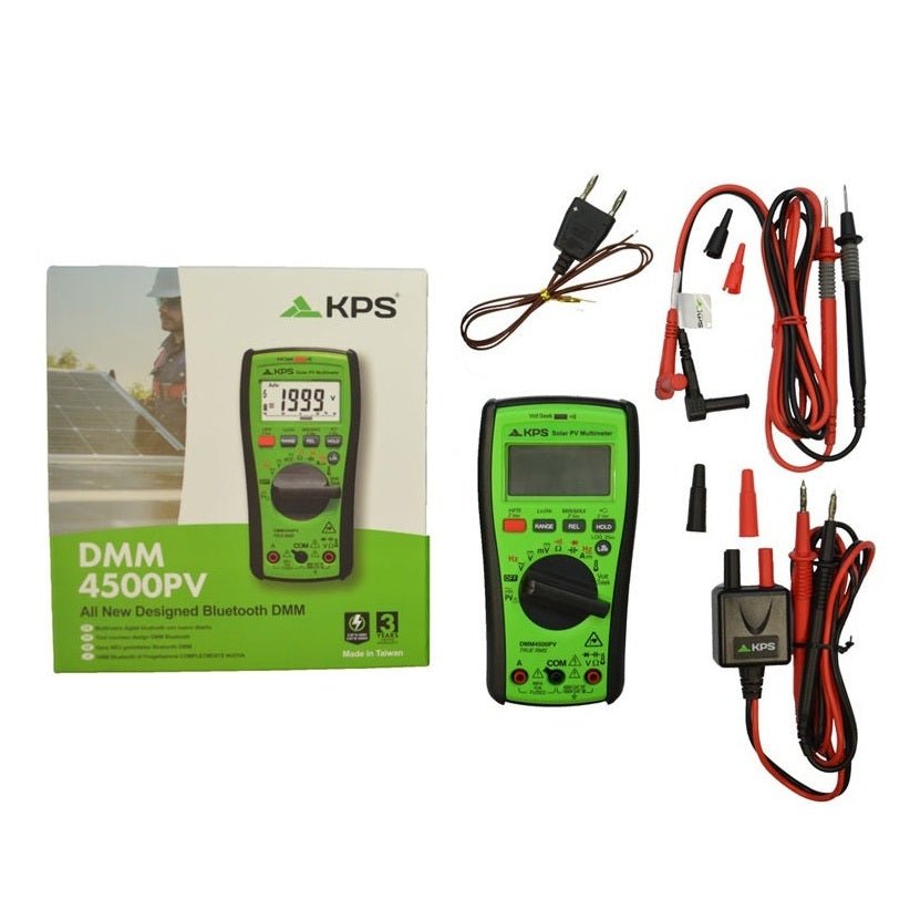 KPS TRMS 4500V AC/DC Multimeter voor testen v.zonnepanelen - Ecowatts.be