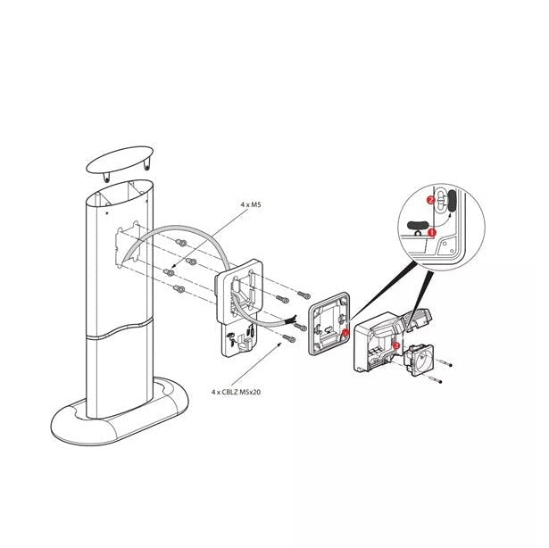 Legrand laadpaal 3.2kW mode 2 - Ecowatts.be