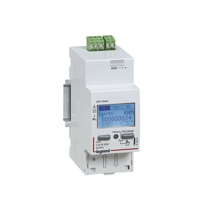 Legrand Teller 1 - fase 63A direct EMDX³ - MID RS485 - Ecowatts.be
