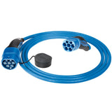 Mennekes laadkabel type 2 32A, 3 - fase, lengte 7,5 m - Ecowatts.be