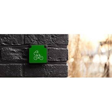 Niko spuitwaterdicht fietsoplaadpunt 16 A/250 Vac zwart - Ecowatts.be