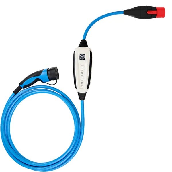 NRGKick mobiele lader , 32A, Wi - Fi, Bluetooth, lengte 7,5m met SIM 2 jaar - Ecowatts.be