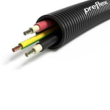 Preflex Solar 25mm UV stabiel: 2 x solar 4mm² + 1G6 aarding - 200m - Ecowatts.be