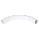 PVC buis opbouw 20mm bocht 90 graden: zwart, wit of grijs - Ecowatts.be