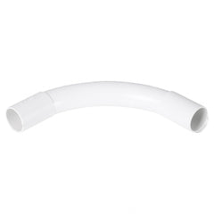 PVC buis opbouw 20mm bocht 90 graden: zwart, wit of grijs - Ecowatts.be