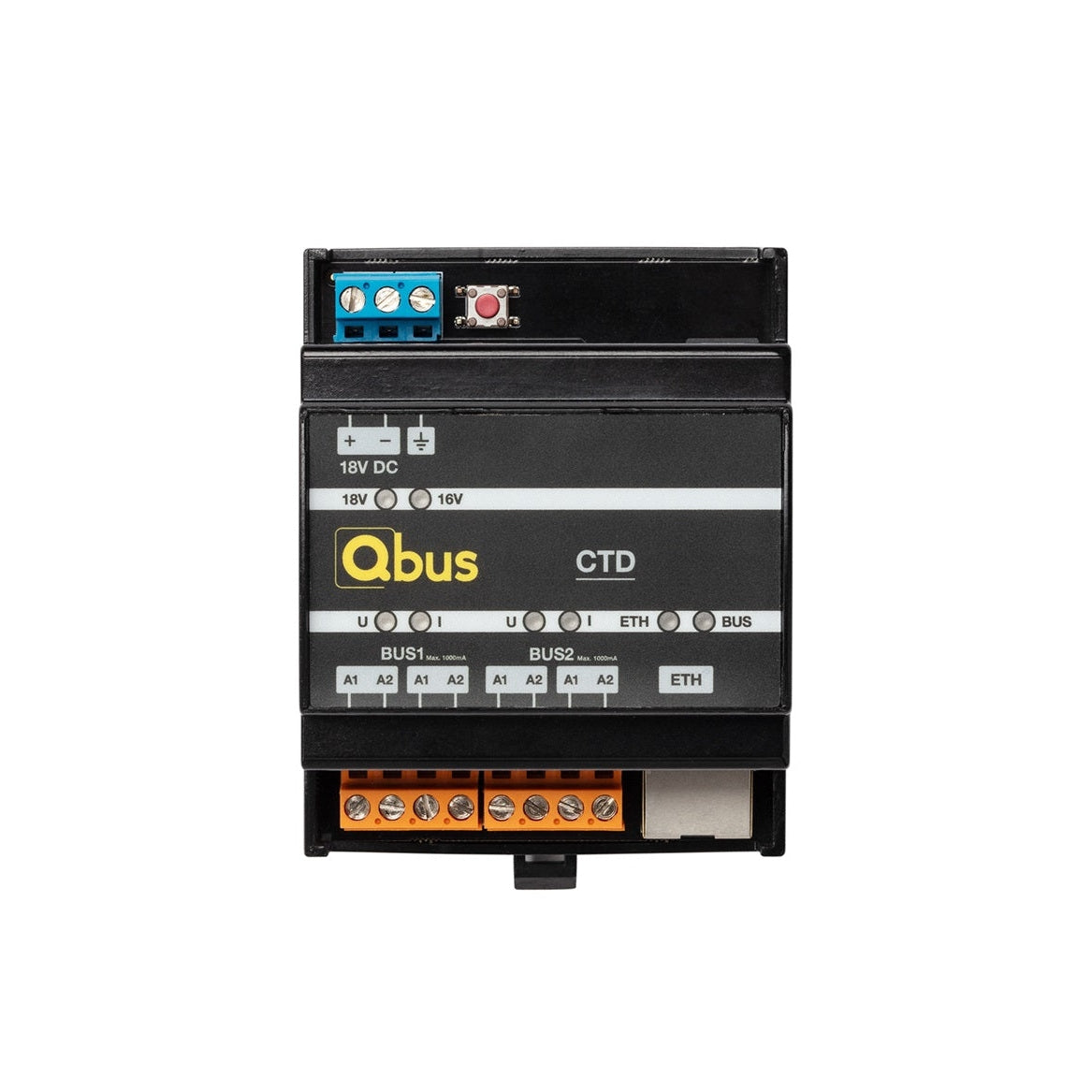 Qbus Controller voor 10 Qbus modules uitbreidbaar incl. voeding en Qbuscloud