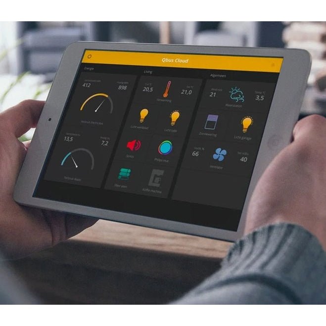 Qbus Controller voor 10 Qbus modules (uitbreidbaar) incl. voeding en Qbuscloud - Ecowatts.be