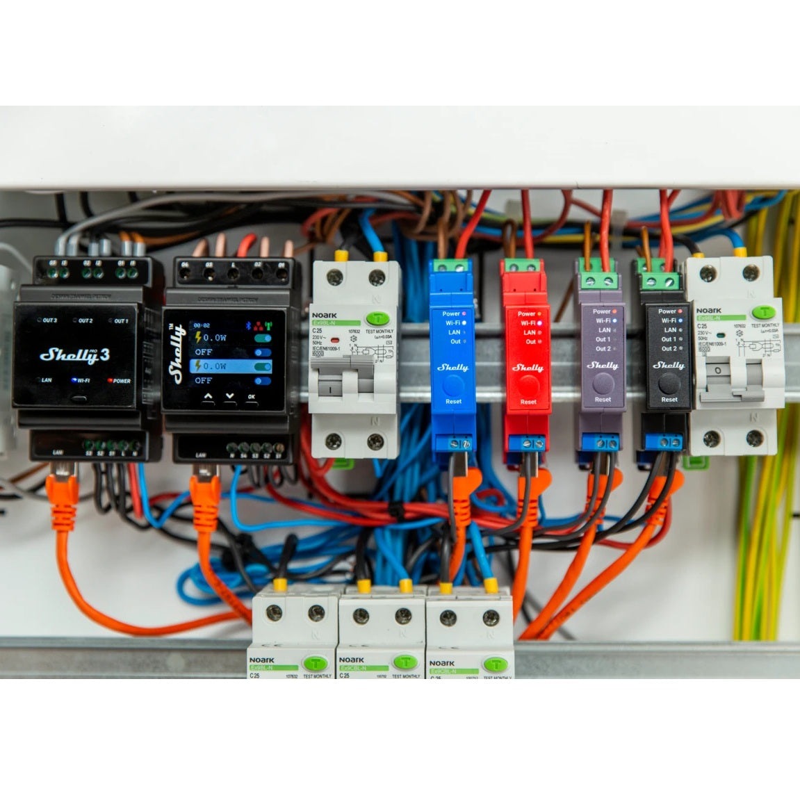Shelly Pro 3EM 120A energiemeter