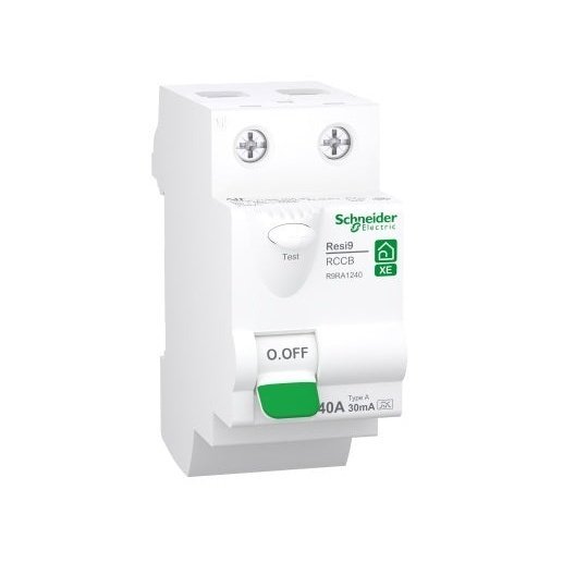 Schneider Residential RESI9 differentieelschakelaar 2 polig - 300 mA - Ecowatts.be