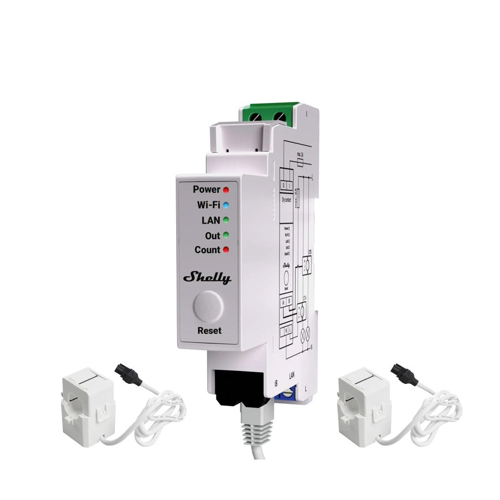 Shelly Pro EM-50 energiemeter