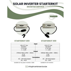 Solar Inverter Service Starter kit 300 - Ecowatts.be