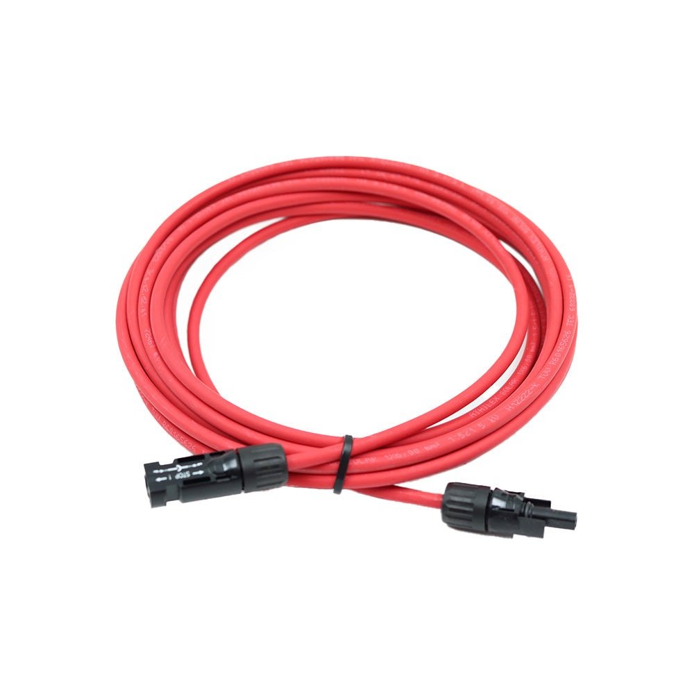Solar verlengkabel 10 meter MC4 4mm² - rood