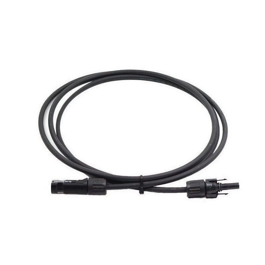 Solar verlengkabel 10 meter MC4 6mm² - zwart