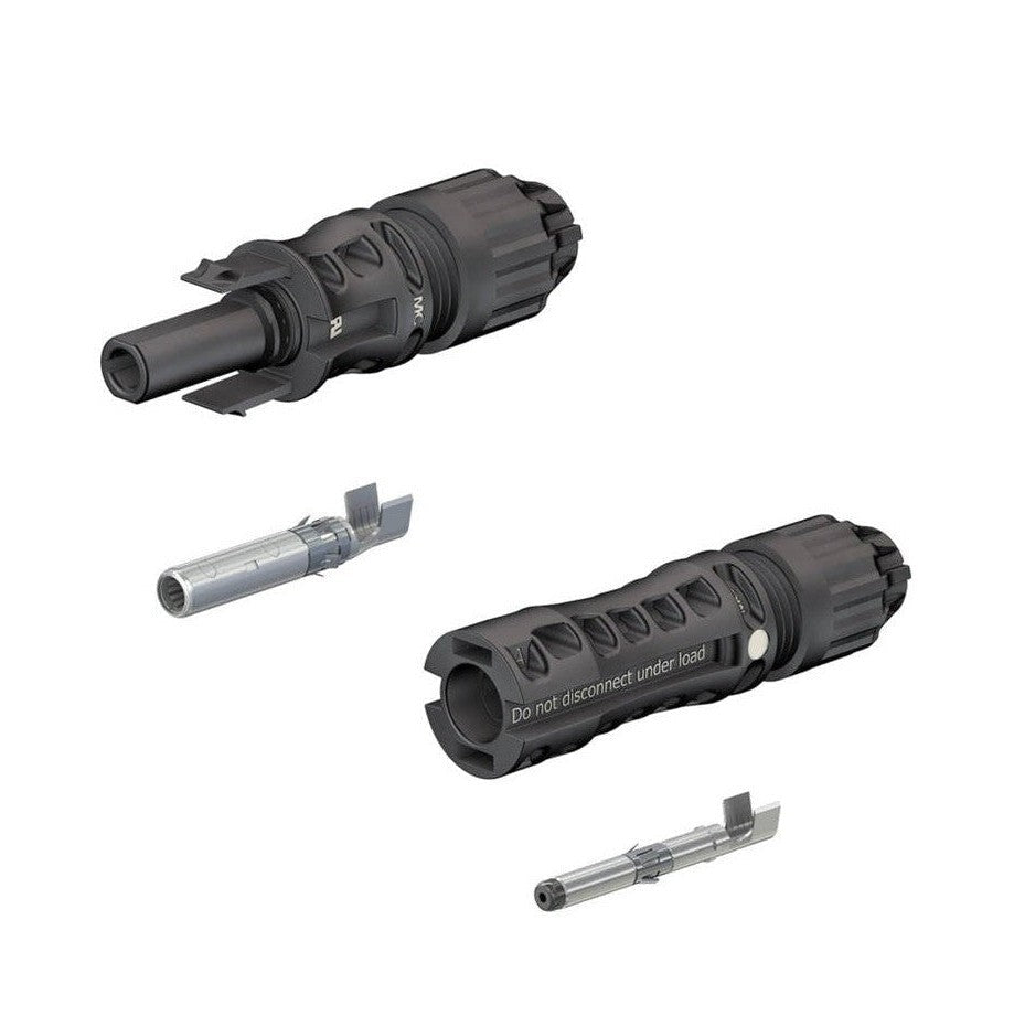 Solar verlengkabel 10 meter MC4 6mm² - zwart