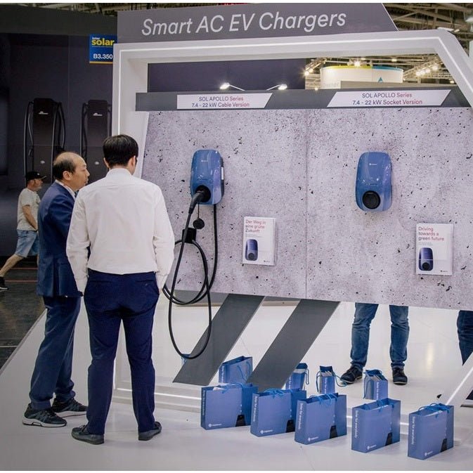 Solplanet 22kW SOL APOLLO EV Charger - kabel 7.5 meter