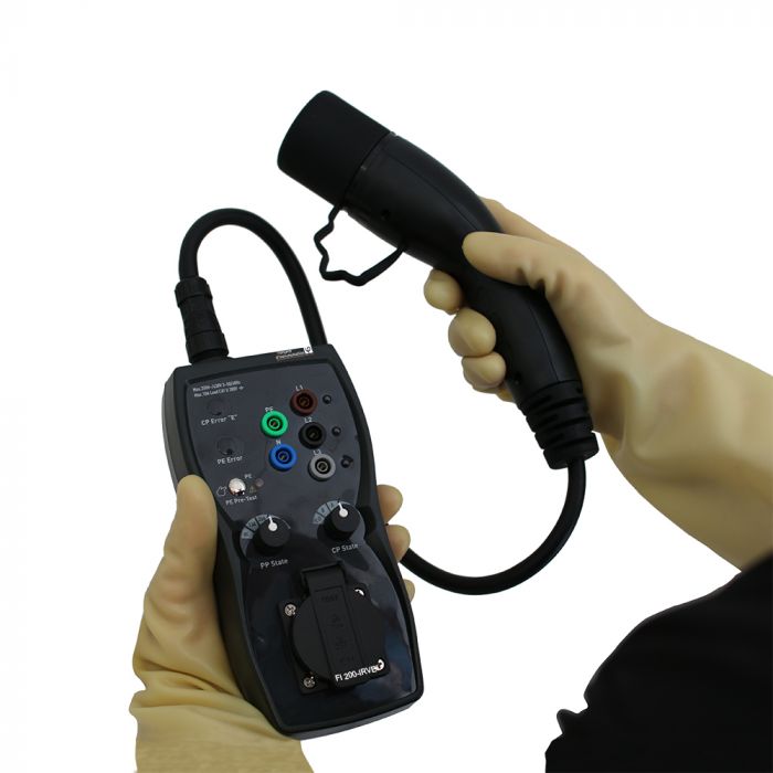 Turbotech Tester voor laadpalen TTEV200 - Ecowatts.be