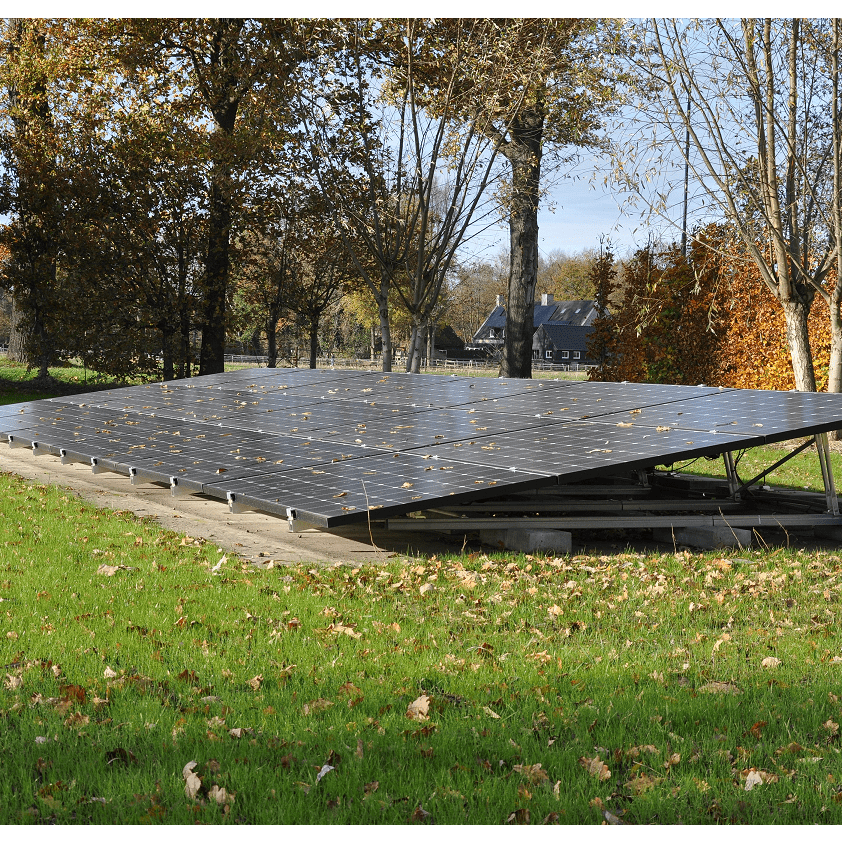 ValkTriple zonneschanssysteem voor 3 zonnepanelen