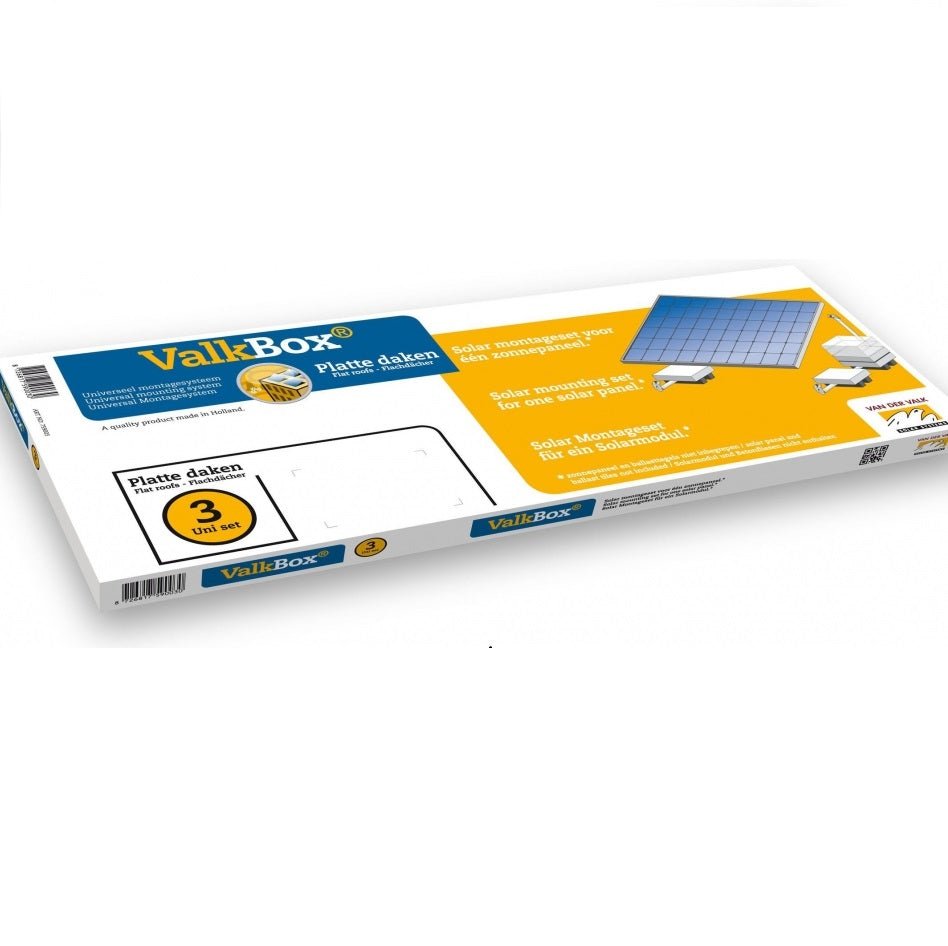 ValkBox 3 voor 1 zonnepaneel - Ecowatts.be