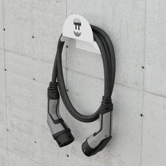 Wallbox kabelhouder wit - Ecowatts.be