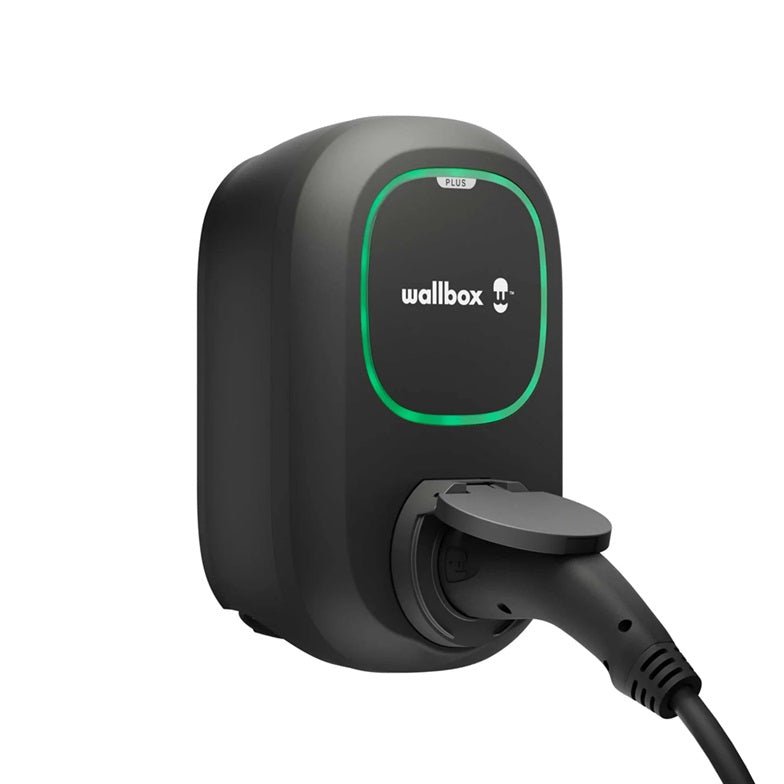 Wallbox Pulsar Plus Socket 22kW - T2 - Zwart - Ecowatts.be