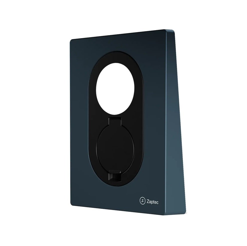 Zaptec GO Frontcover Midnight Blue - Ecowatts.be