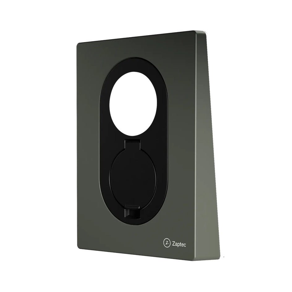 Zaptec GO Frontcover Moss Green - Ecowatts.be