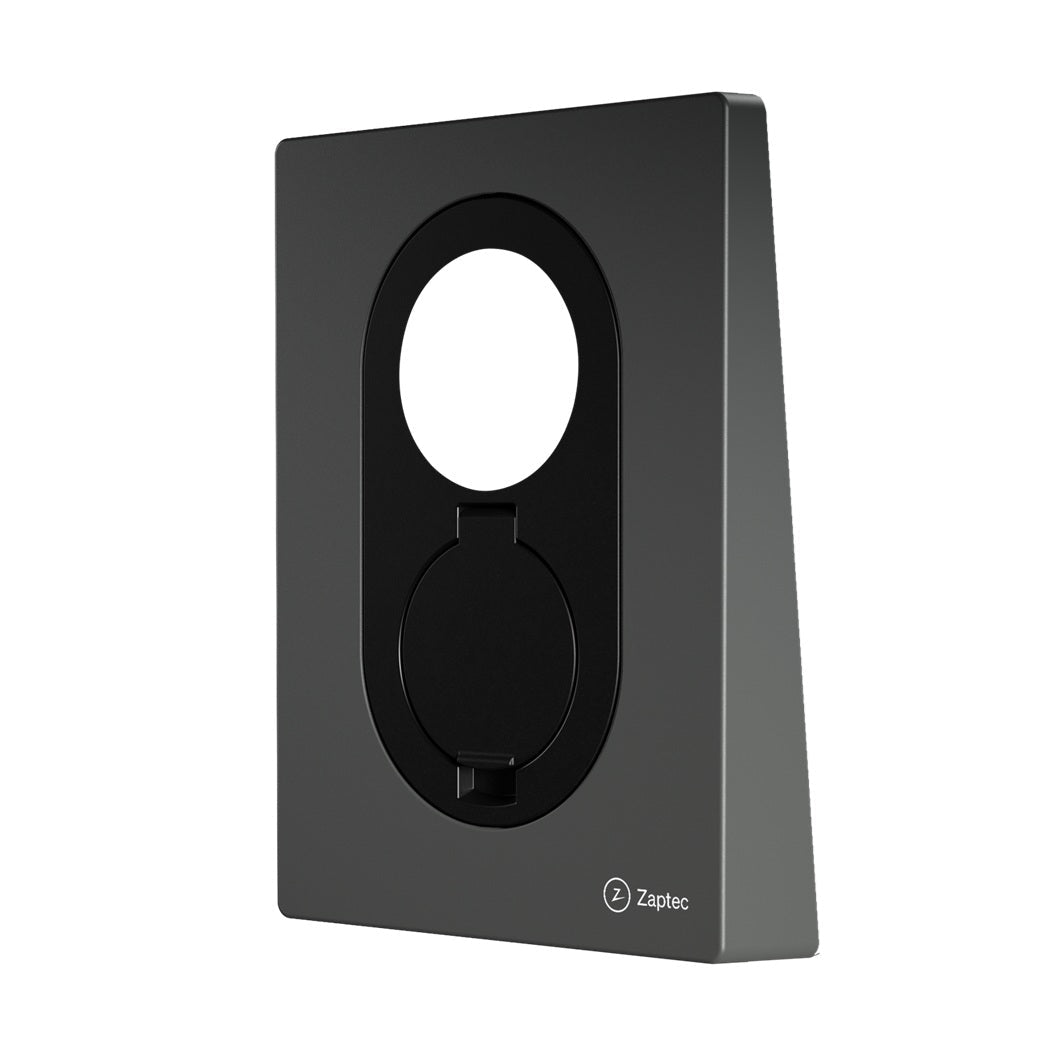 Zaptec GO Frontcover Rock Grey - Ecowatts.be