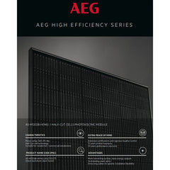 AEG 375Wp Mono Full Black/Half cel AEG-AS-M1202B-H M6