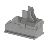 ClickFit Evo montagerail eindkap grijs - Ecowatts.be
