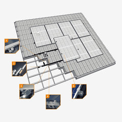 ClickFit Evo montagerail 3500mm