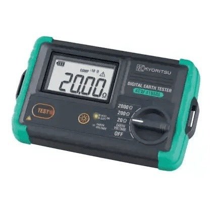 Kyoritsu aardingsmeter met piketten & harde tas - Ecowatts.be